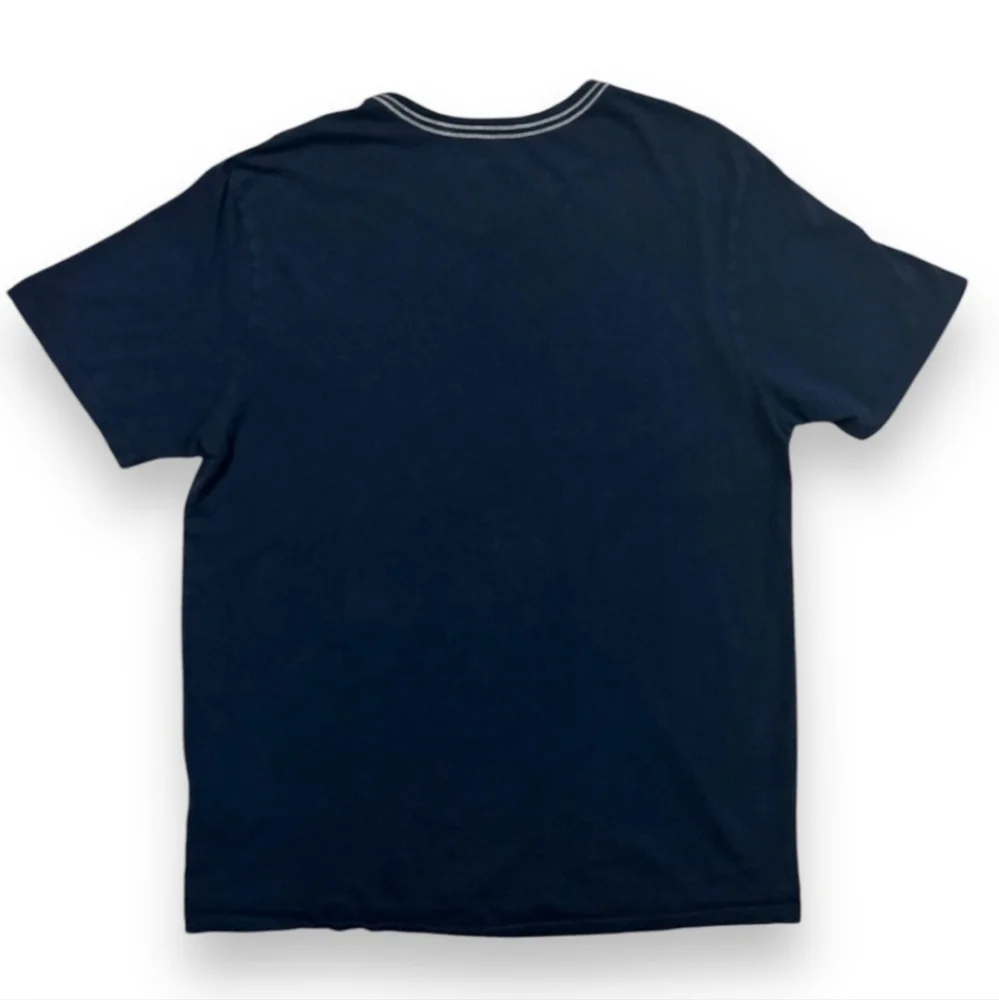 TRUE RELIGION Navy Buddah Logo Graphic Crew Neck Shirt